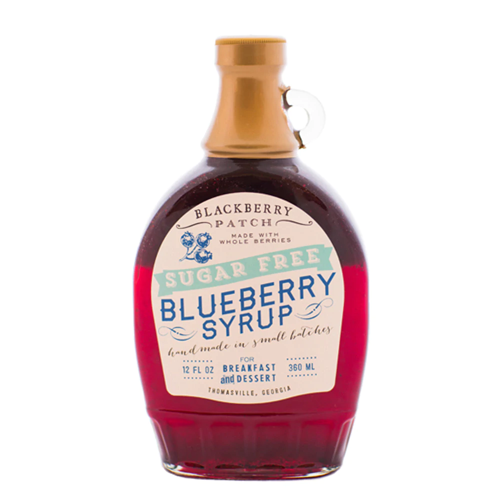 Syrup Sin Azucar Sabor Blueberry