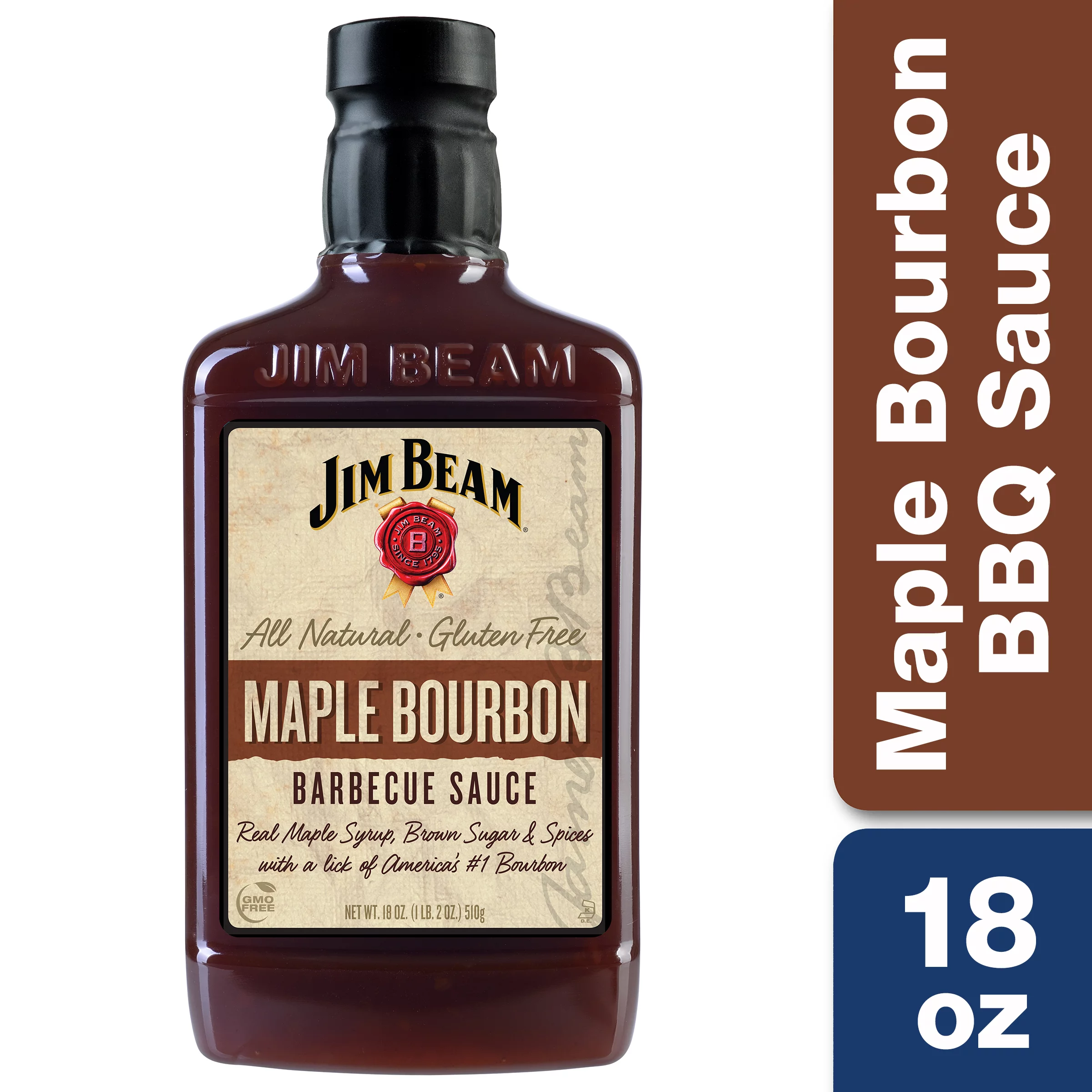 Jim Beam salsa BBQ Maple Bournbon